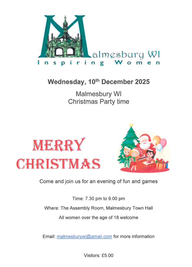 Malmesbury WI - December Meeting